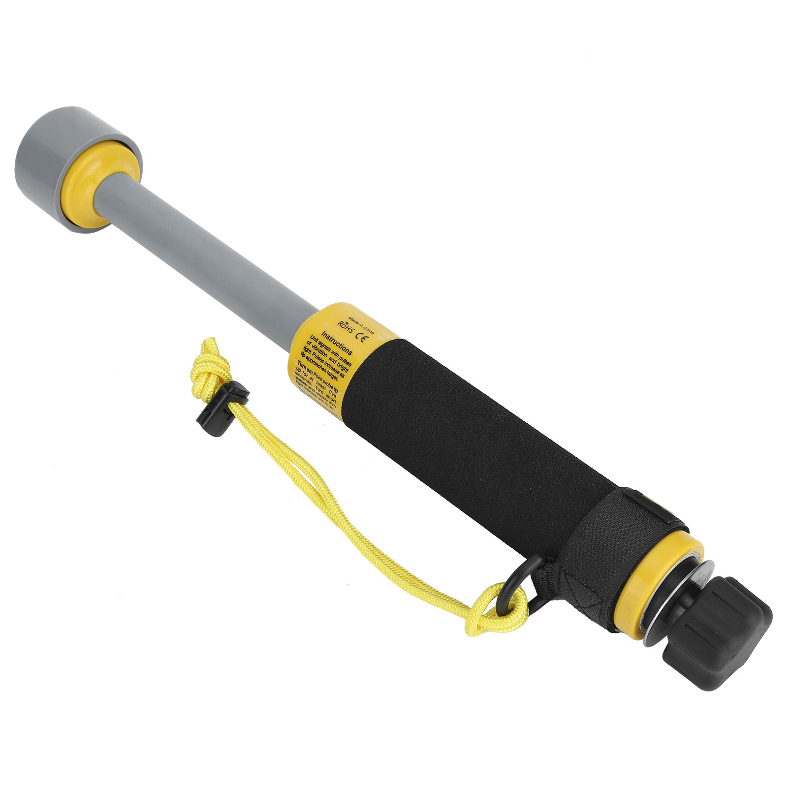 Tragbarer, Wasserdichter Unterwasser-metalldetektor Mit Impulsinduktion, Vibrations- Und Led-alarm, Reichweite 30 M