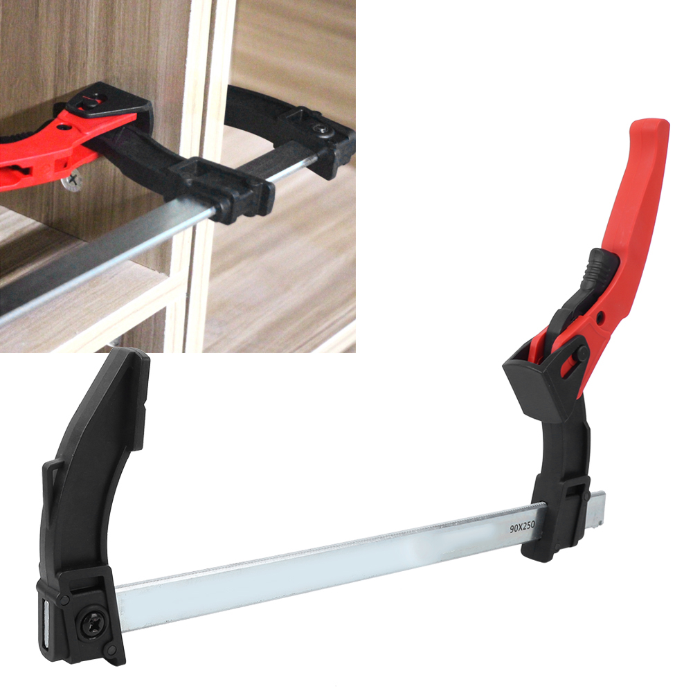Schnellspann-f-klemmen Mit Ratschenmechanismus, Verstellbar, Für Holzbearbeitung, Stangenklemmen, Befestigungsklammern, Heimwerkerzubehör Für Schreiner