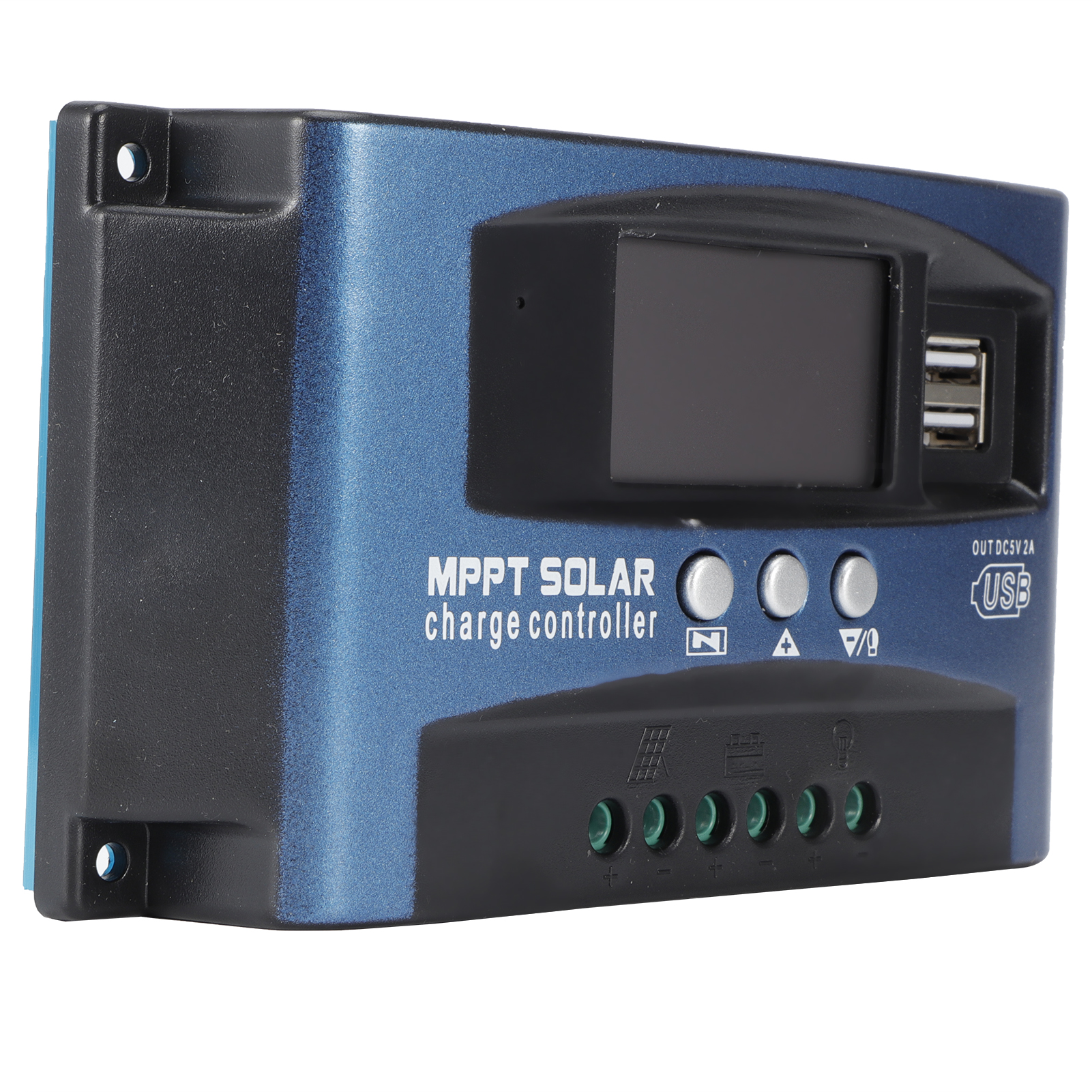 Solarladeregler Mppt Für Photovoltaikmodule, Led-straßenbeleuchtung, Regler 36/48/60 V – 100 A, Aluminiumlegierungsplatte