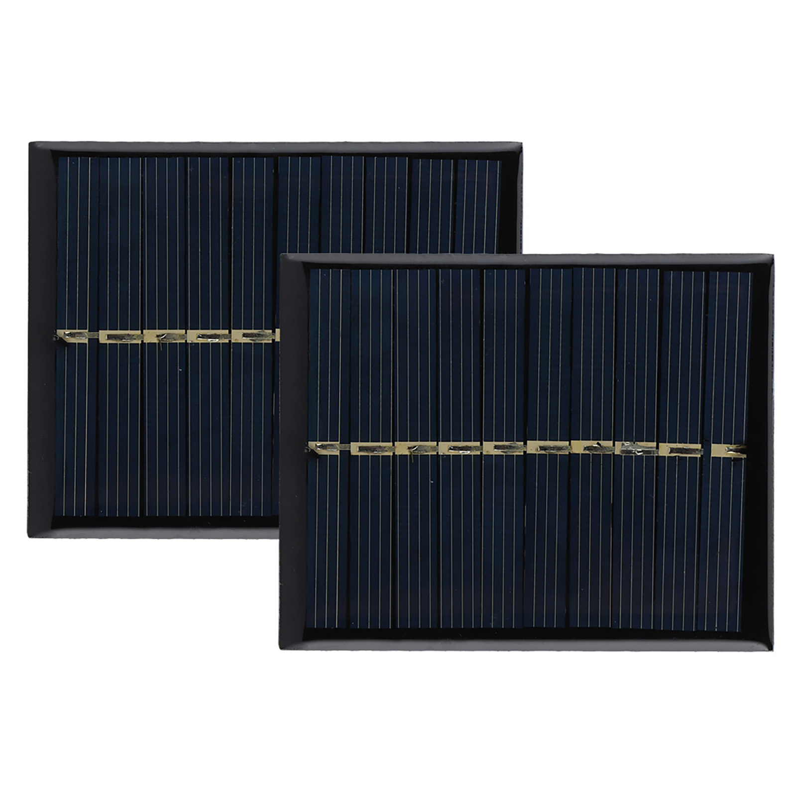 2 Stück/set 0,5w 5v Polysilizium-solarpanel-ladeplatine Für Heimwerkerprojekte, Spielzeug Und Akkuladegeräte