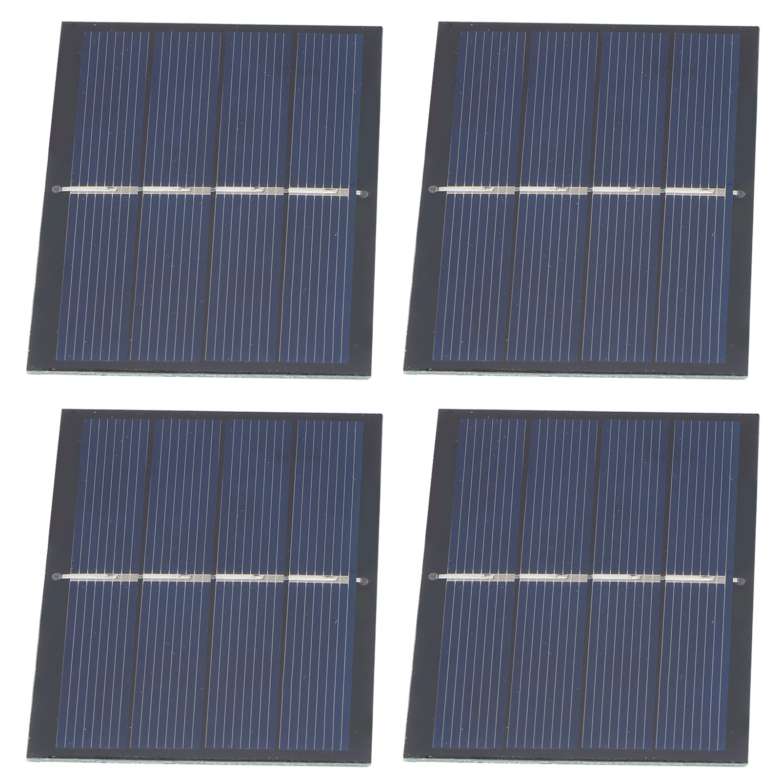 4 Stück 0,65 W 2 V Diy-solarpanel-modulsystem Zum Laden Von Solarbatterien Für Spielzeuglampen, 60 X 80 Mm