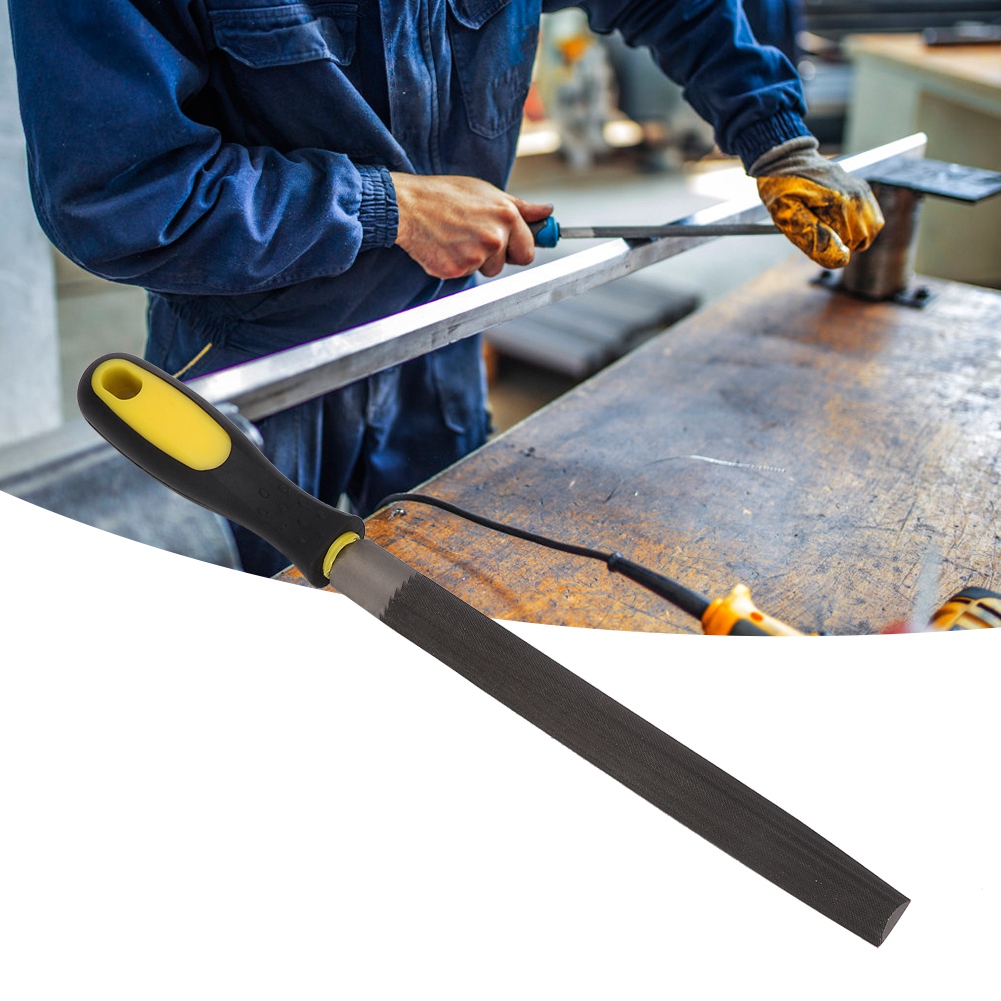 8-zoll-halbrund-stahlfeile Mit Griff Zum Schärfen Und Formen Von Metallprojekten (feine Zahnfeile)