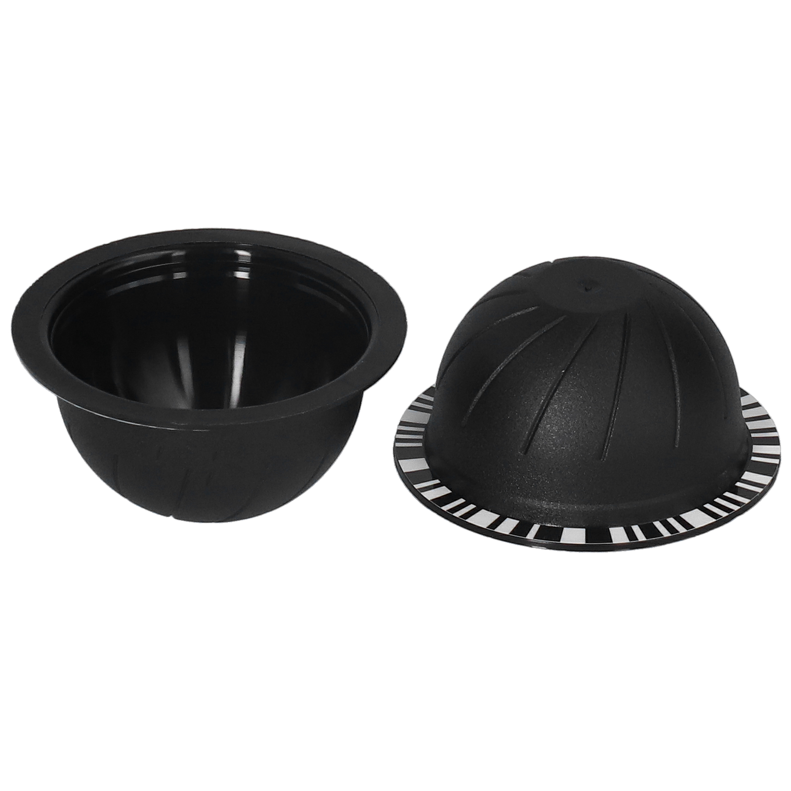 230-ml-kaffeekapsel-filterbecher Mit Einweg-aluminiumfolien-zubehör Für Nespresso Vertuo