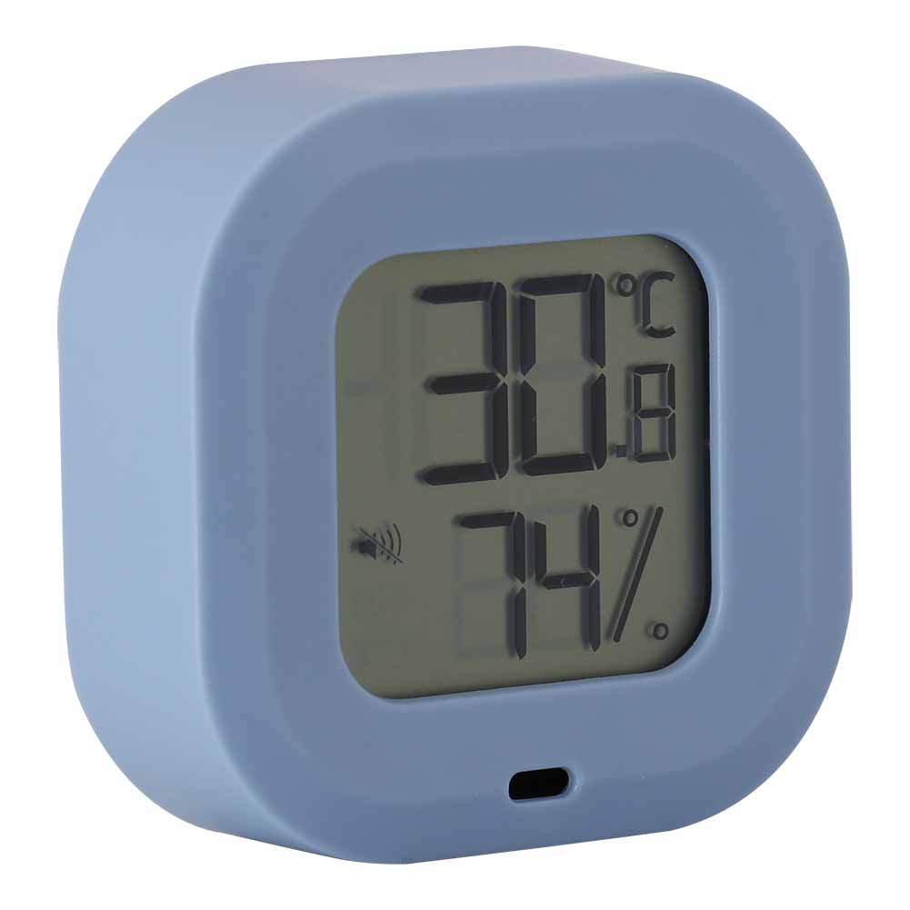 Intelligentes Thermometer-hygrometer Mit Bluetooth-funktion Zur Überwachung Von Temperatur Und Luftfeuchtigkeit In Innenräumen – Ideal Für Zuhause, Garage Und Gewächshaus (blue).