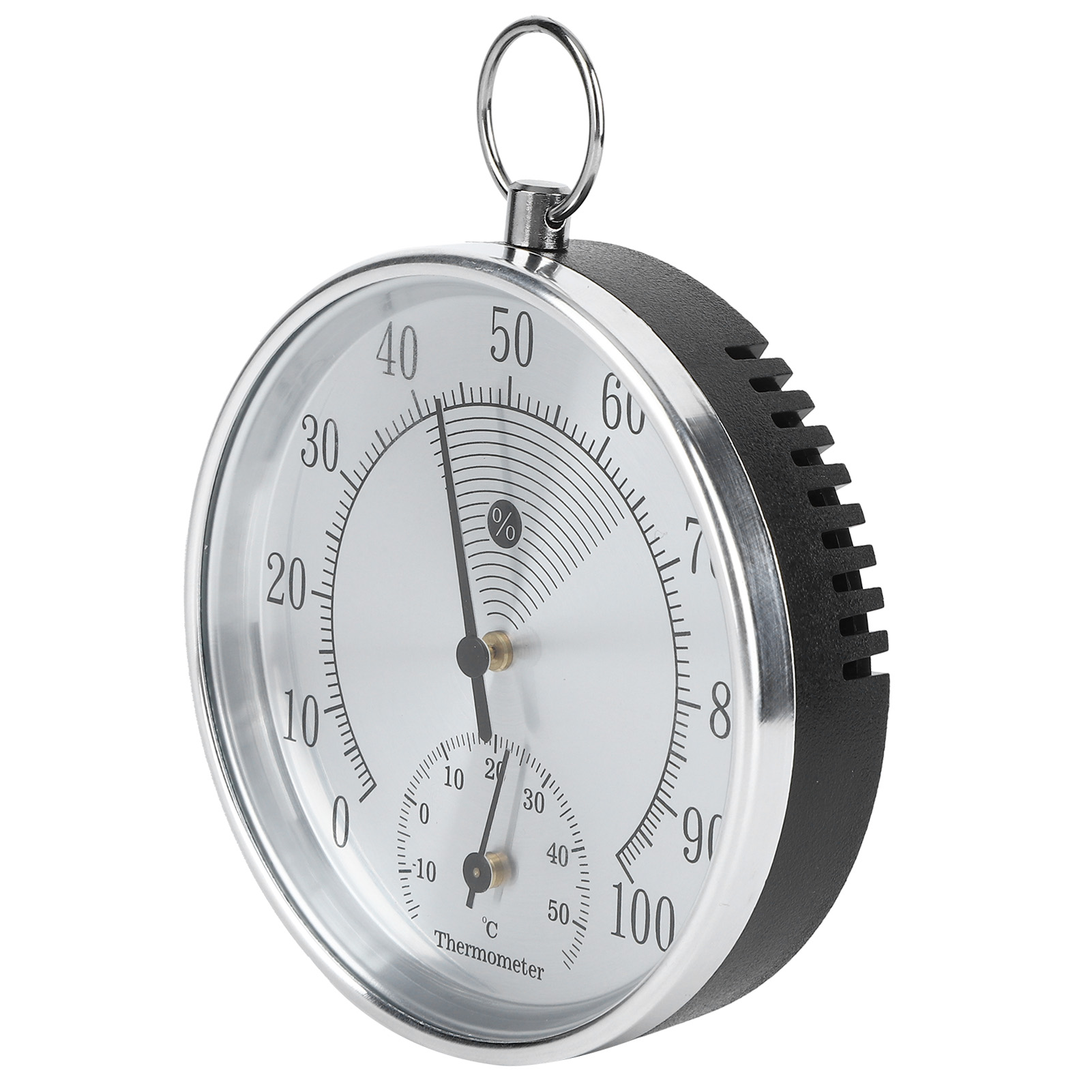 10 Cm Thermometer-hygrometer Mit Aufhängering Für Den Innenbereich, Zuhause, Lagerhalle, Büro, Gewächshaus