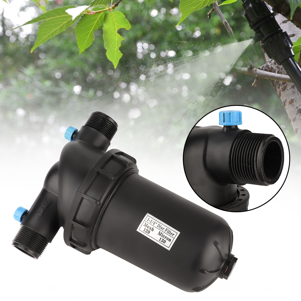 G1-1/4"-scheibenfilter Mit Außengewinde, 120 Mesh, Für Gartenbau, Landwirtschaft, Filter, Tropfbewässerungspumpe