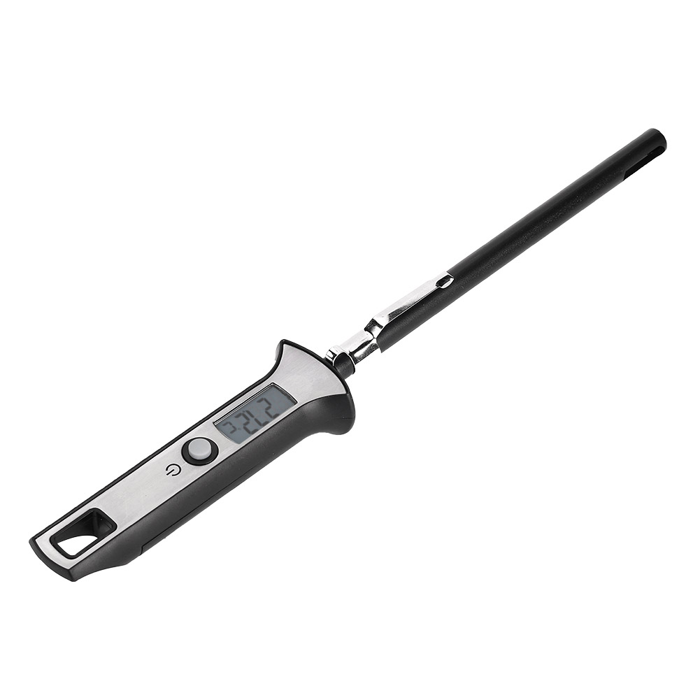 Tragbares Elektronisches Lebensmittelthermometer, Grillsonde, Temperaturanzeige, Küchenzubehör