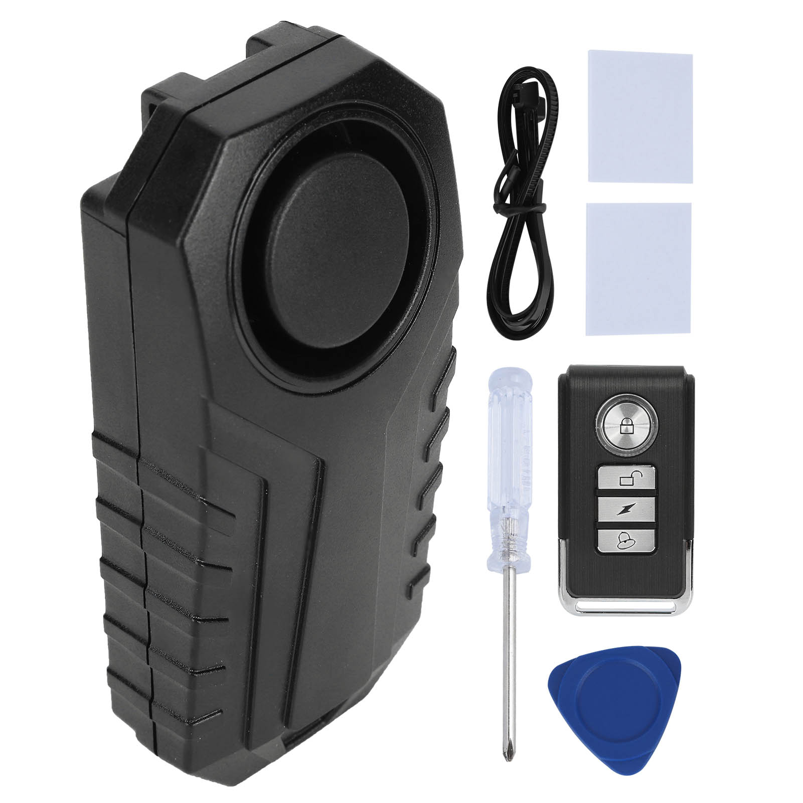 113 Db Kabellose Diebstahlsicherung Mit Vibrationsalarm Und Fernbedienung Für Motorrad