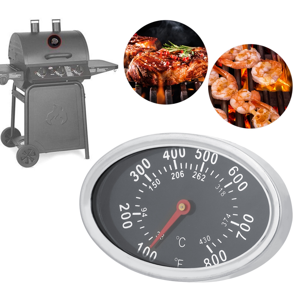 Edelstahl-grillthermometer Mit Temperaturanzeige (430 °c)