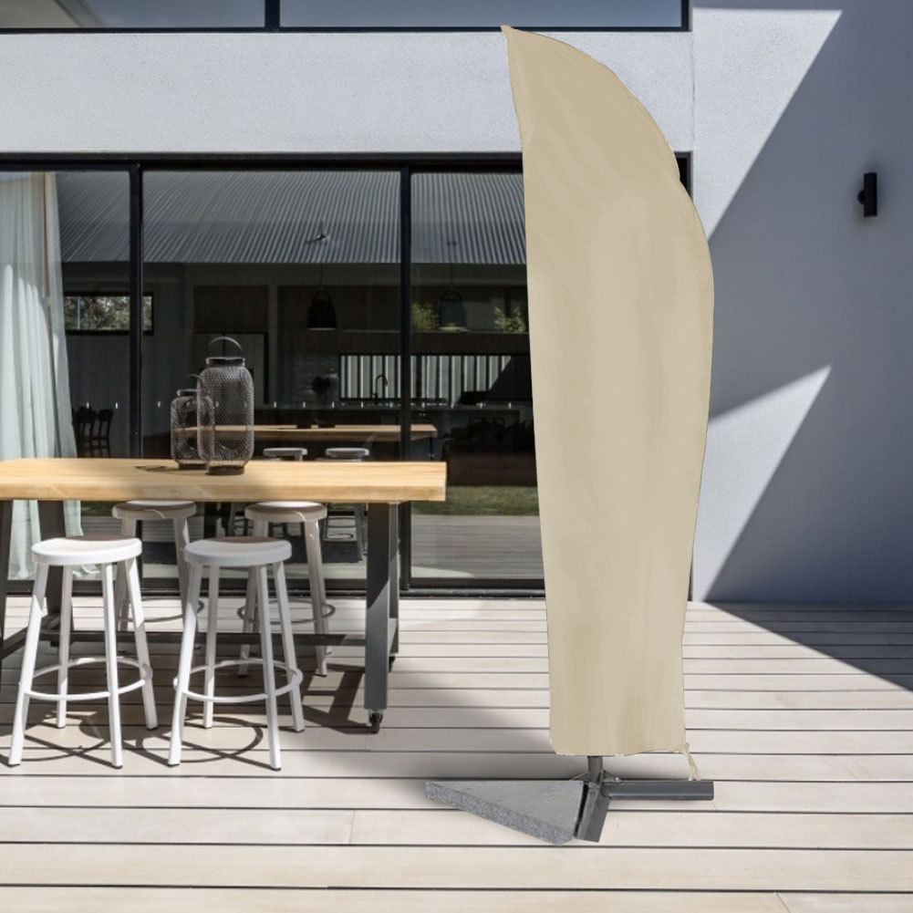 Schutzhülle Für Sonnenschirme Im Garten, Auf Der Terrasse, Beige