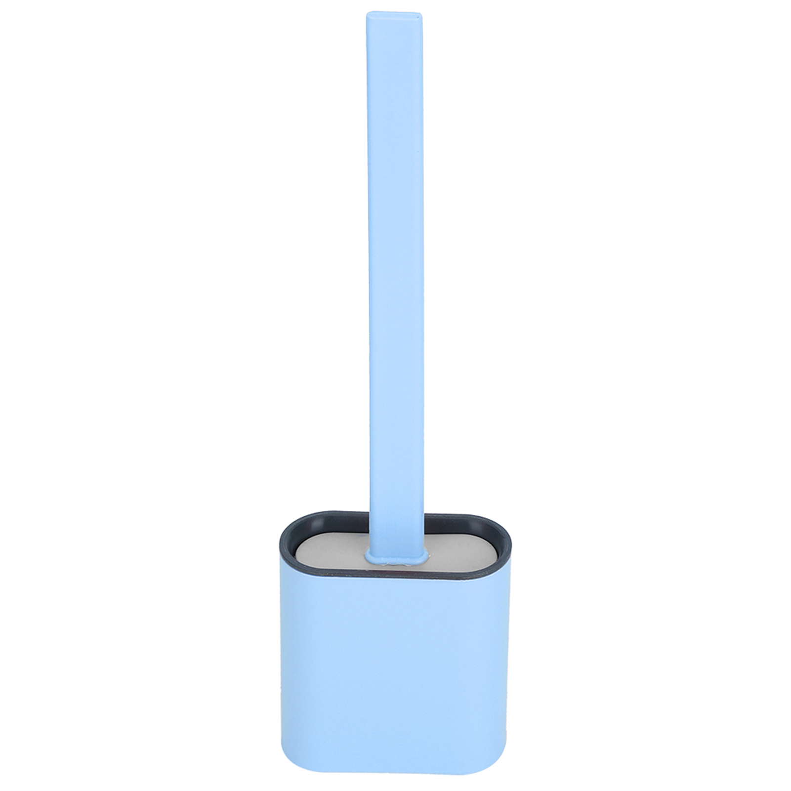 Wandmontierte Wc-bürste Mit Langem Griff Und Halterung, Reinigungsbürsten-set Für Badezimmerzubehör, Blau
