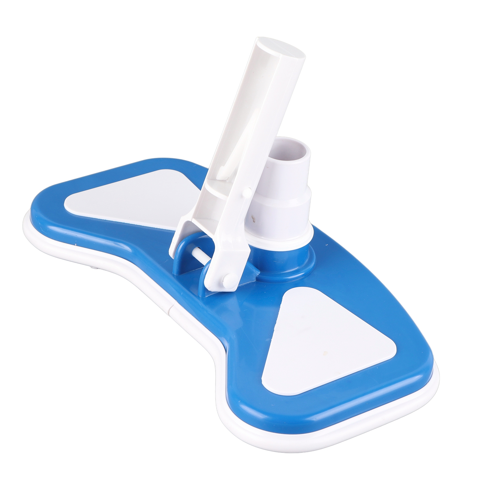 12'' Schwimmbad Gebogener Blauer Und Weißer Saugkopf Bürste Poolzubehör