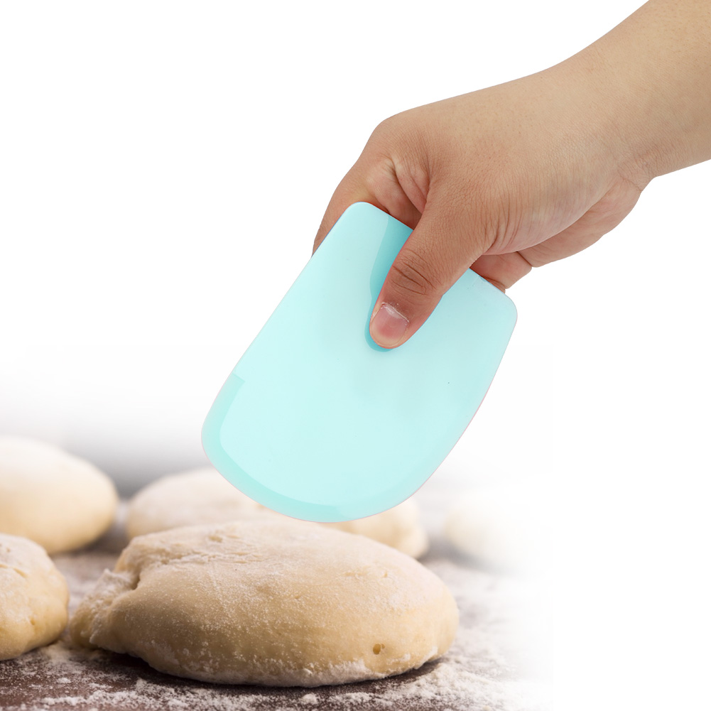 3-teiliges Set Backschaber, Cremespatel, Gebäckwerkzeuge, Teigschaber Für Weichen Teig, Küche (blau)
