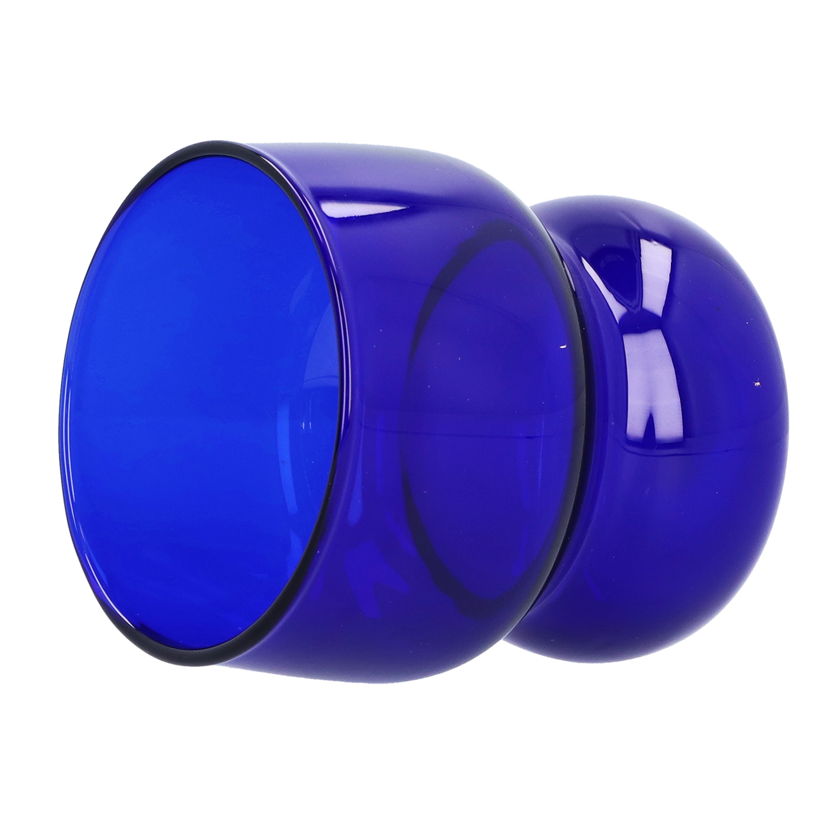 Hochwertiger, Hitzebeständiger Trinkbecher Aus Borosilikatglas Für Zuhause, Hotel, Café (blau)