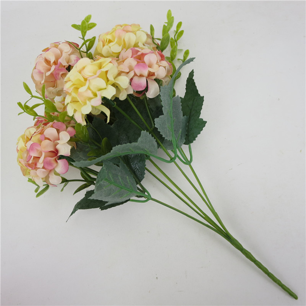 Künstliche Hortensie 10 In 1 Blau Realistisch Pflegeleichte Stoffkunstblumen Dekoration Für Hochzeiten, Zuhause, Partys, Drinnen Und Draußen