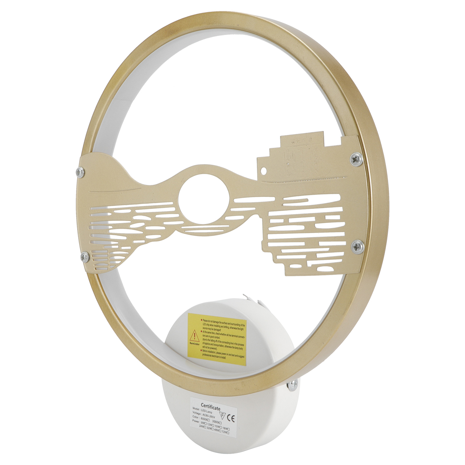 Kreative Led-wandleuchte, Stilvolle Beleuchtung Für Flur, Schlafzimmer Und Wohnzimmer, Ac 85–265 V