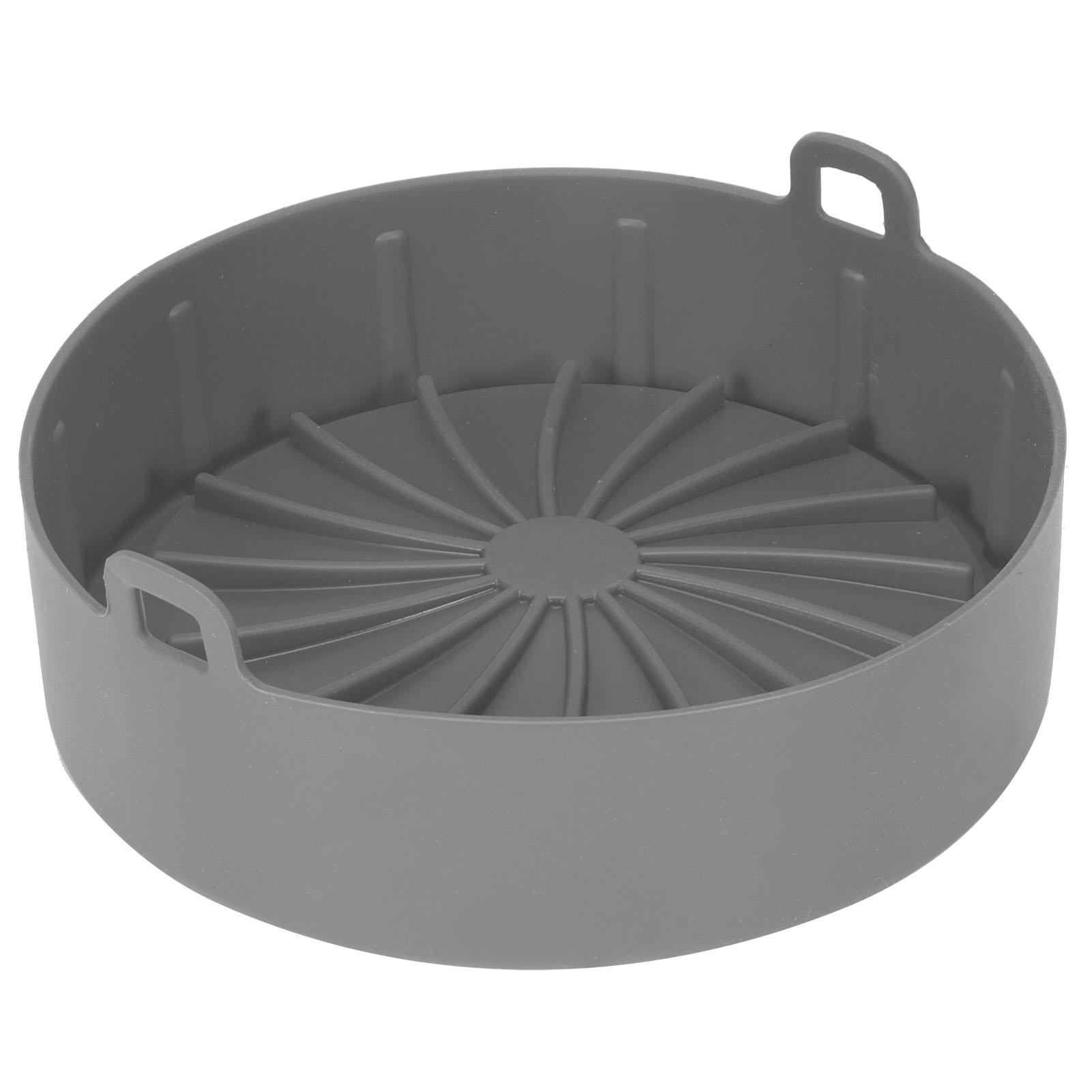 Silikon-einlage Für Heißluftfritteusen, Grillpfanne, Brotbackmatte, Kuchenkorb, Schnellkochtopf, Küchenhelfer, Grau