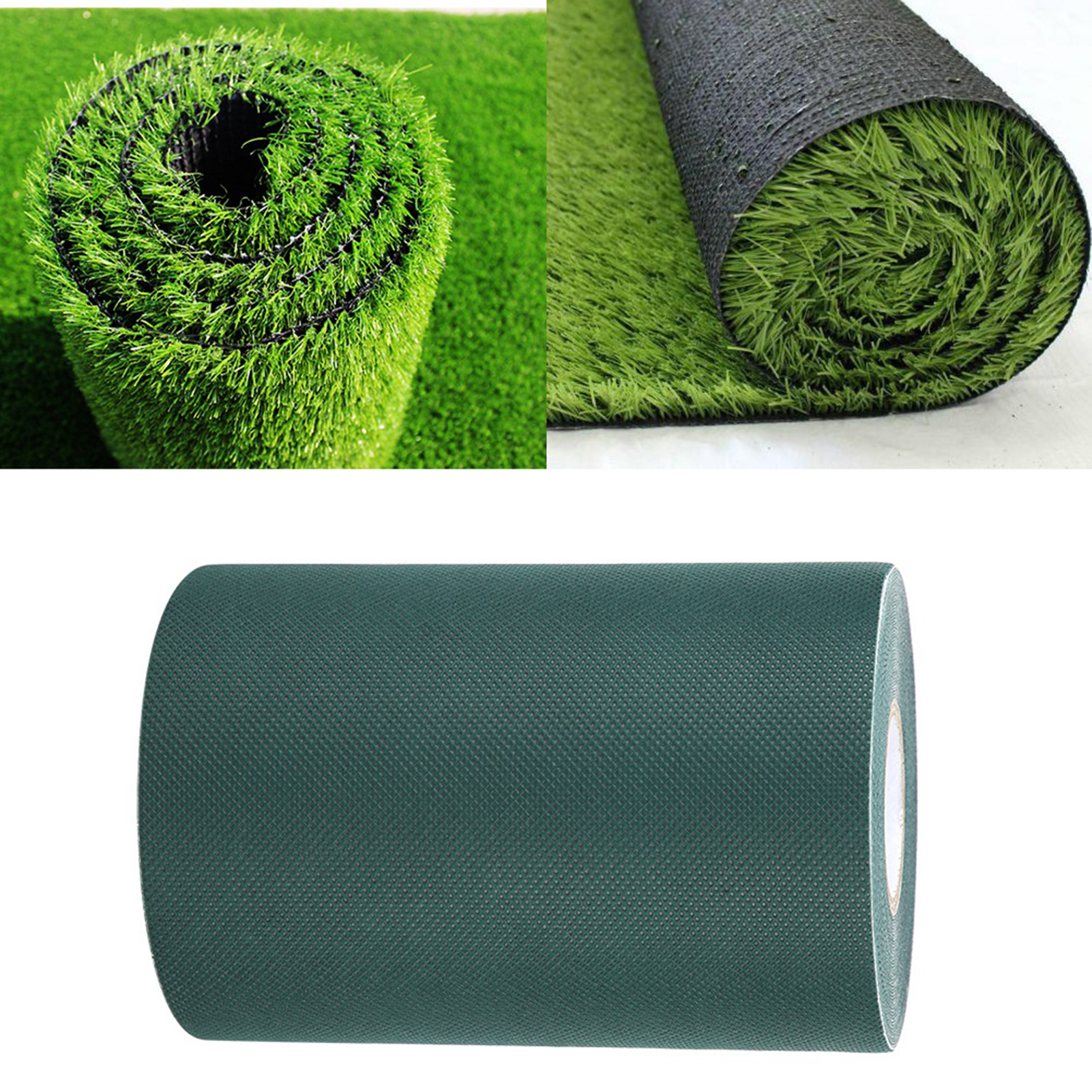 150 Mm X 10 M Kunstrasen-nahtband, Rasenklebeband, Grasteppich-klebeband (grün)