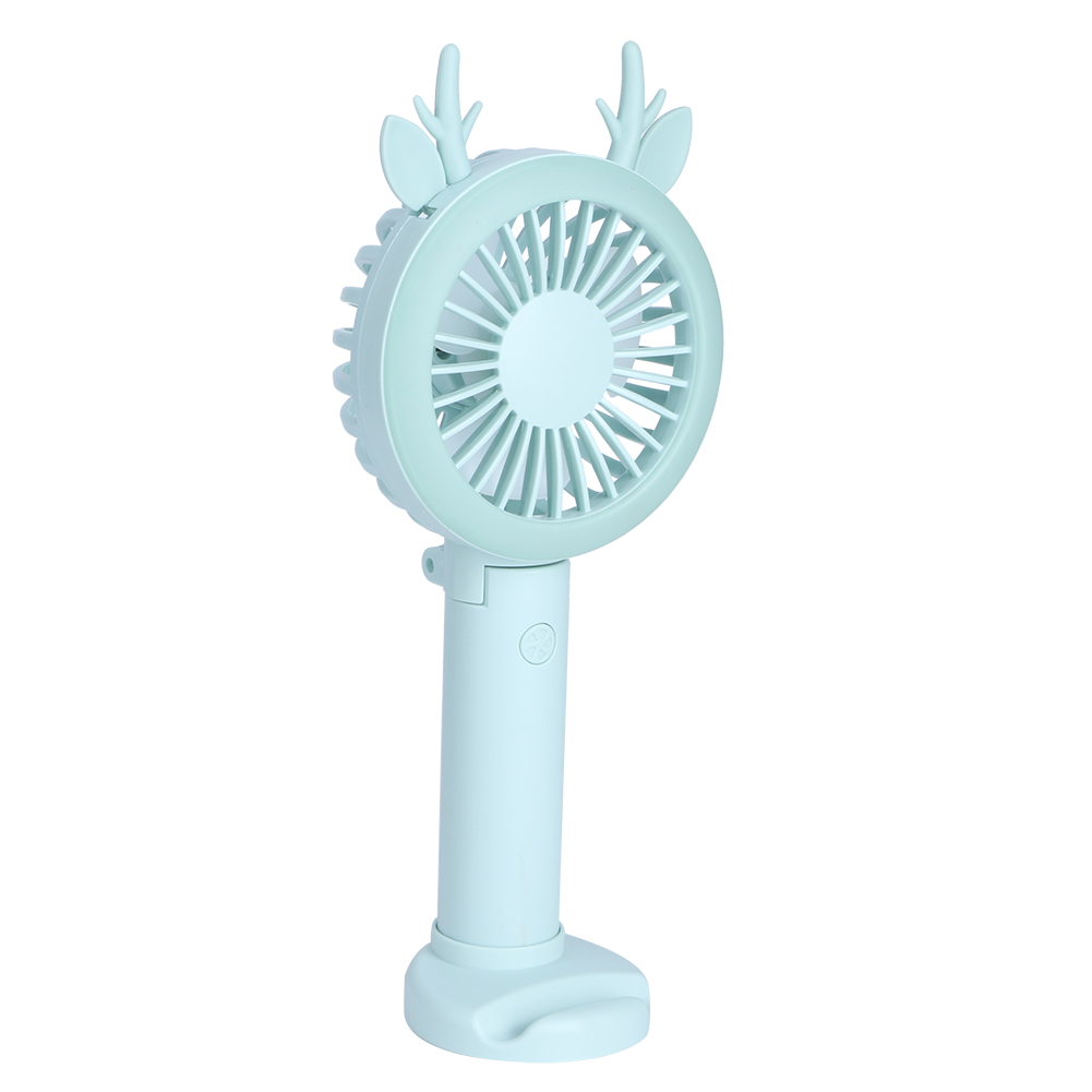 Handventilator, Faltbar, Mini-tischventilator, Usb-ladefunktion, Ideal Für Reisen, Büro Oder Zimmer (grün)