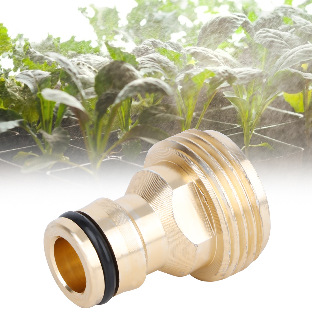 3/4" Aluminium-schnellkupplungs-schlauchverbinder, Wasserrohradapter Für Haus Und Garten
