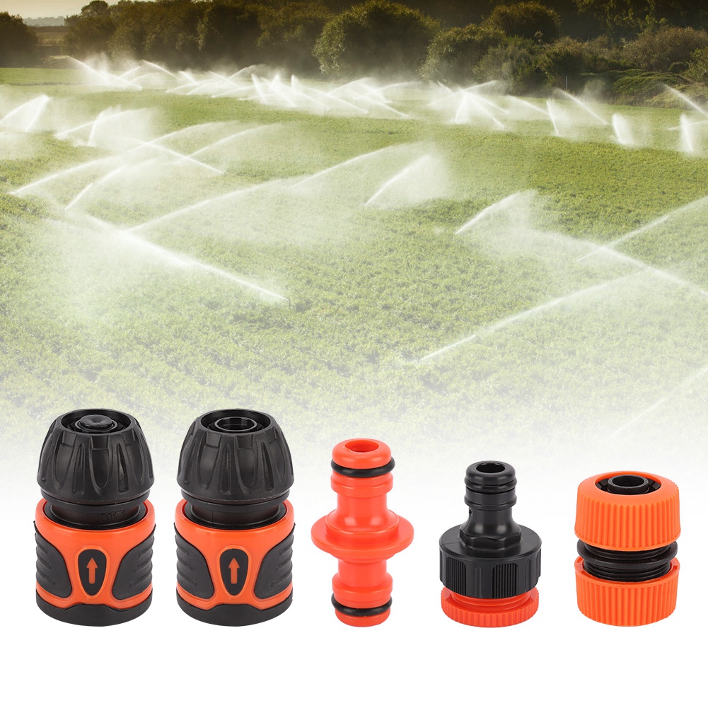 5-teiliges Schnellkupplungs-set Für Gartenschläuche, Wasserrohradapter, Zubehör Für Den Haus- Und Gartenbereich Für 1/2-zoll-schläuche