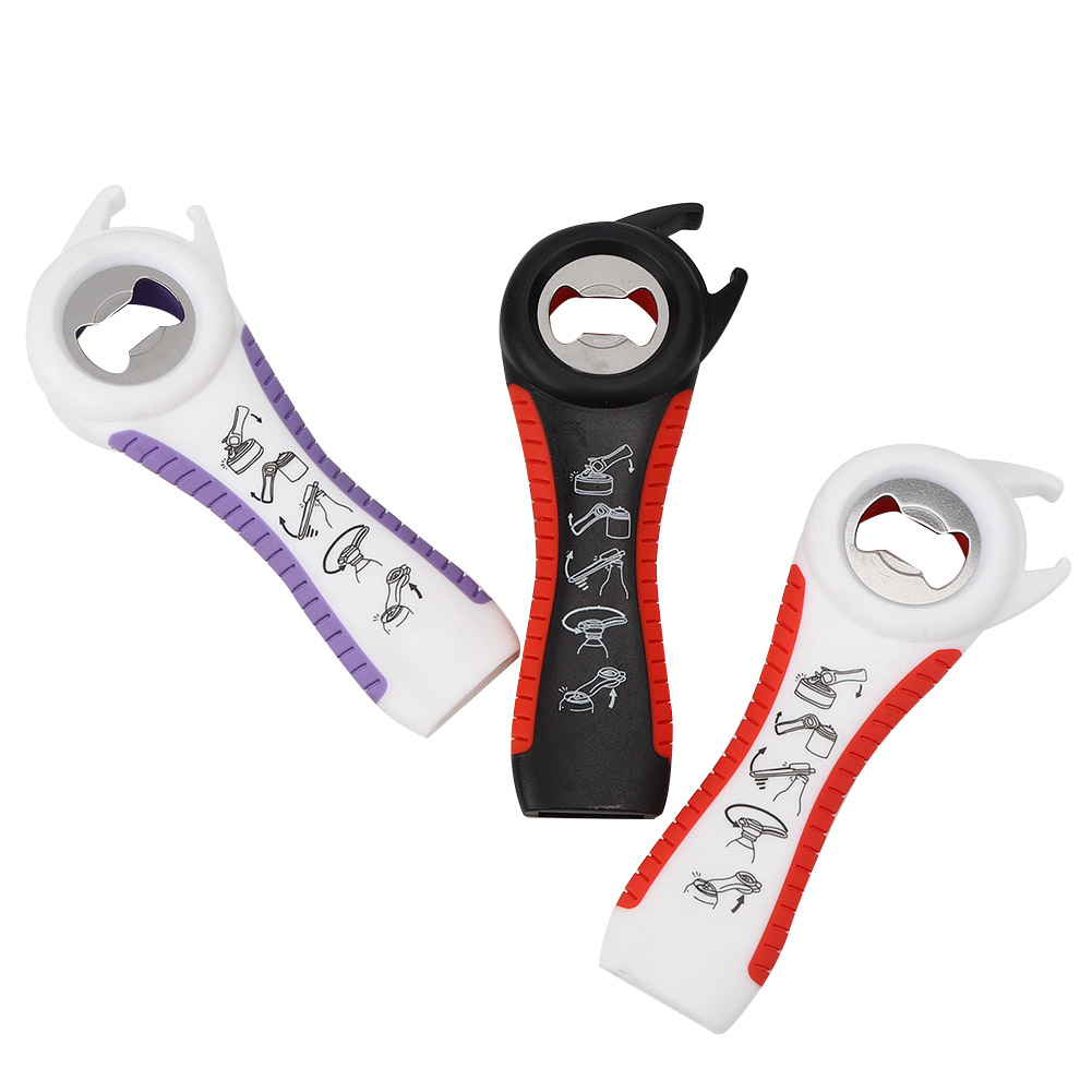 5-in-1-haushalts-set: Rutschfester Flaschenöffner, Dosenöffner, Manueller Öffner, Küchenutensilien