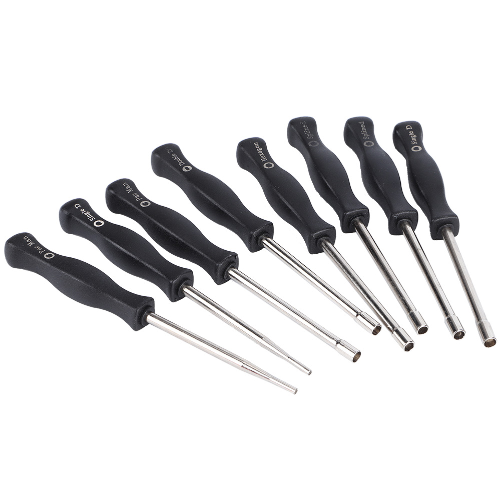 8-teiliges Vergaser-schraubendreher-set Aus Aluminiumlegierung Mit Aufbewahrungskoffer