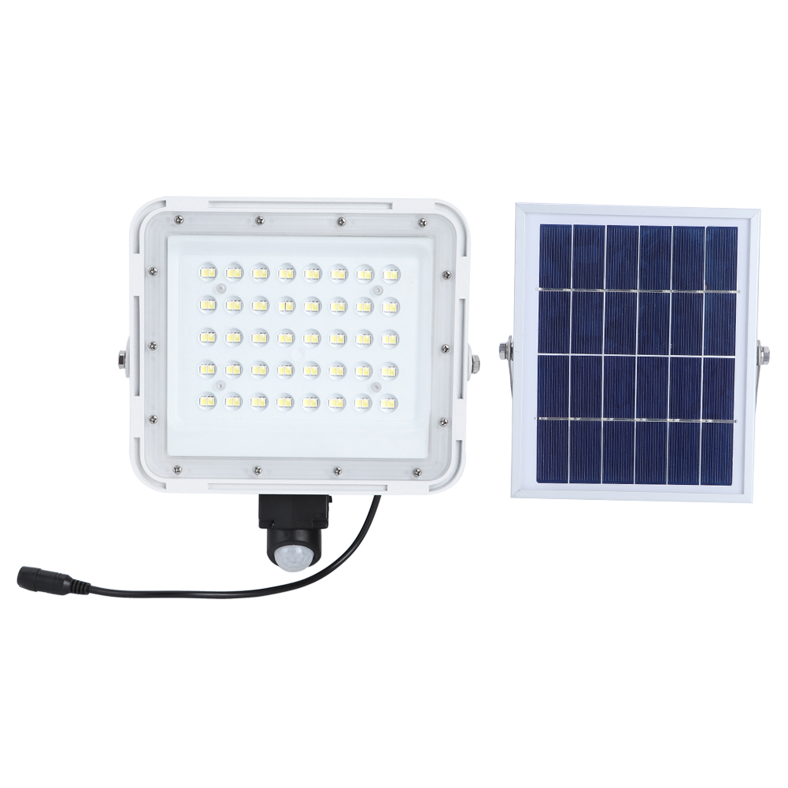 Led-solar-flutlicht, Wasserdichte Wandleuchte, Straßenleuchte Für Den Außenbereich, Garten, Rasen