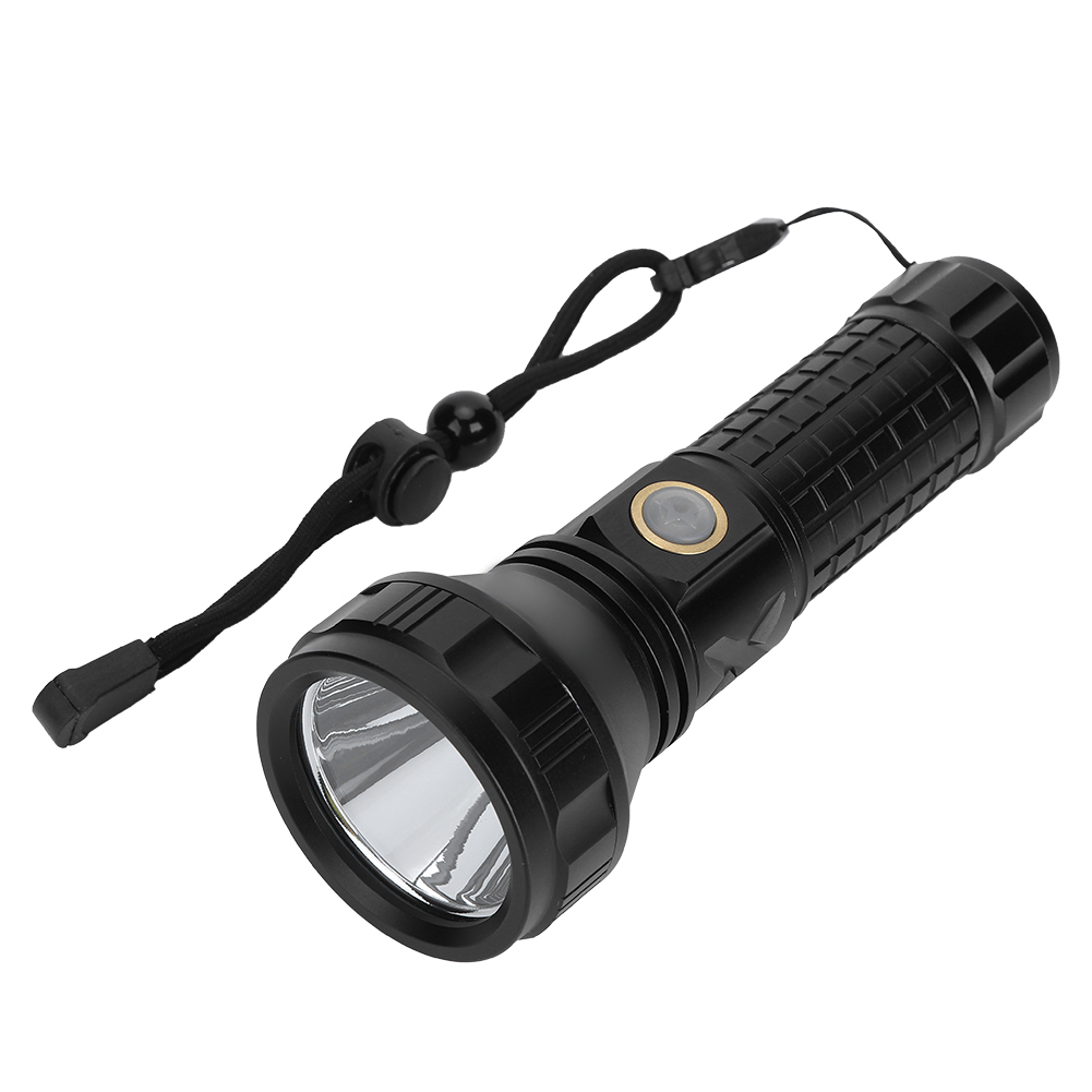 Sst40 Led-taschenlampe, Usb-aufladbar, 7000 K, 1600 Lm, 3 Leuchtmodi, Ipx5 Wasserdicht Für Den Außenbereich