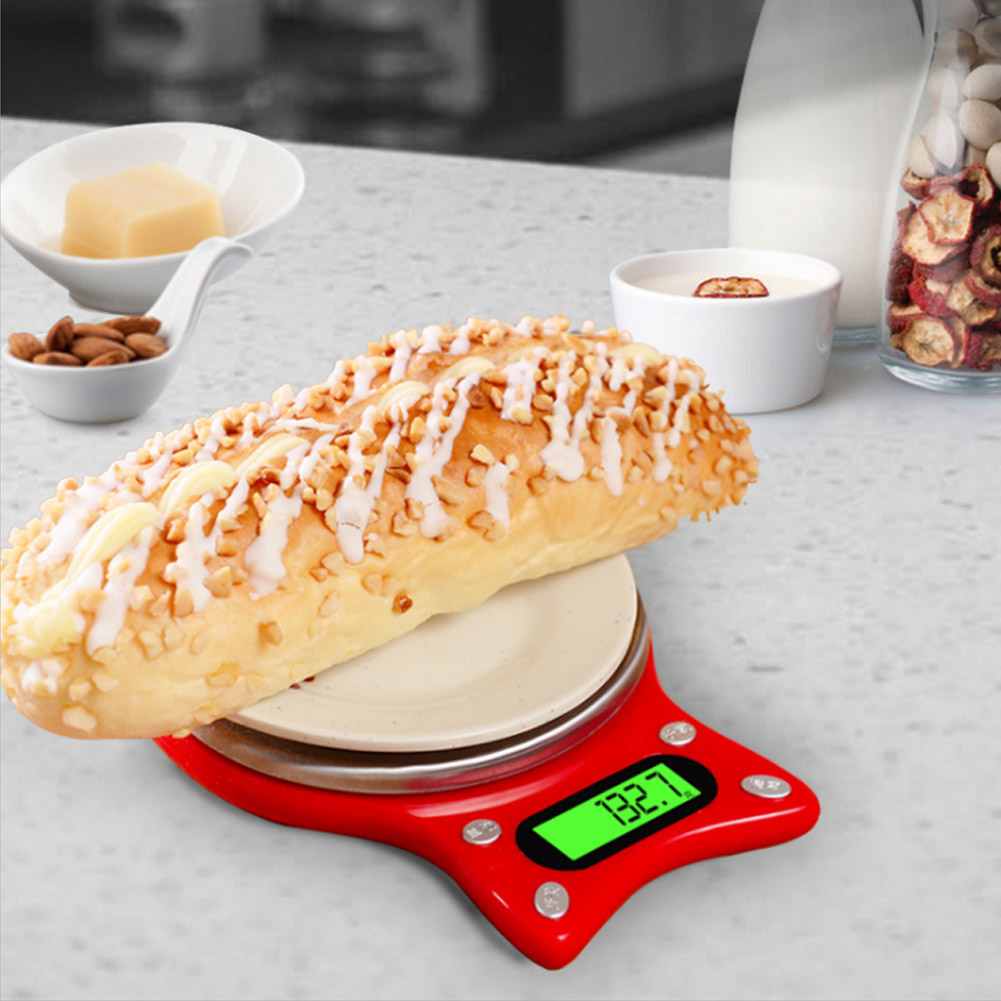 Digitale Mini-küchenwaage Mit Multifunktionswaage Und Hintergrundbeleuchtetem Lcd-display