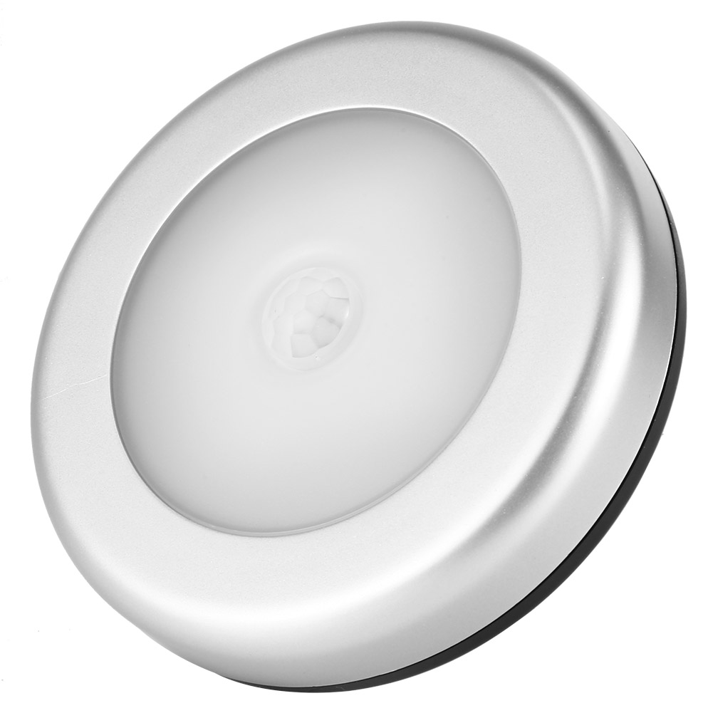 3er-pack Mini-bewegungsmelder-led-nachtlicht Mit Infrarotsensor, Rund, Für Flur, Korridor, Schrank