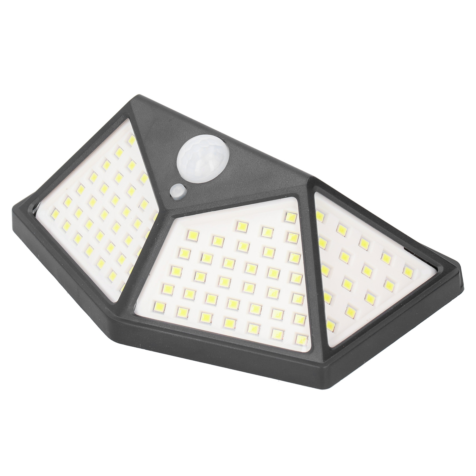 100-led-wandleuchte, Solarbetrieben, Mit Bewegungsmelder, Wasserdicht, Für Flur/balkon
