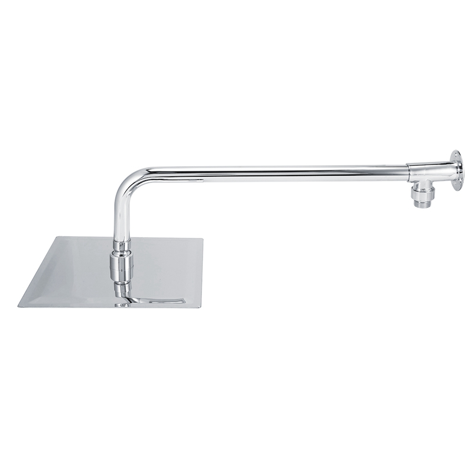 Wandmontierter 8-zoll-regenduschkopf Aus Edelstahl Mit G1/2-zoll-gewinde, Top-spray-duschkopf, Badezimmerzubehör, Duschkopf-set