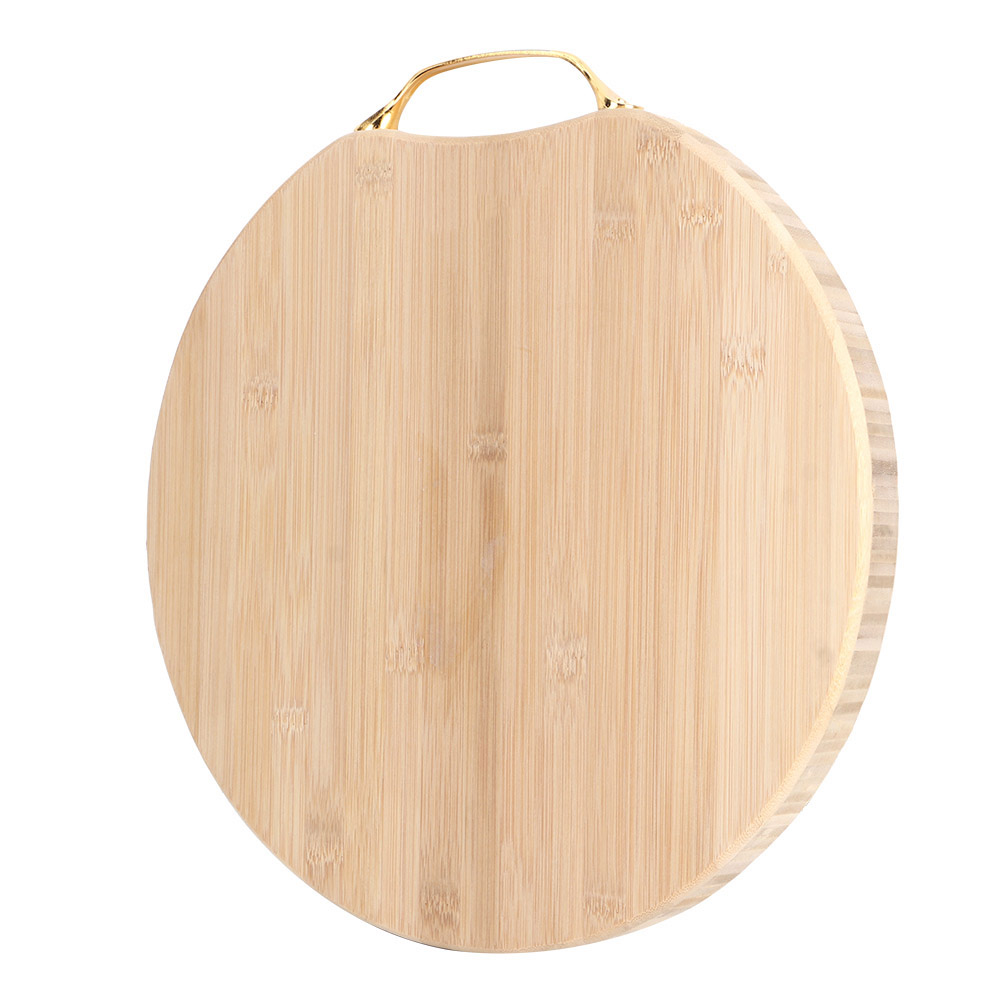 34x34x3cm Bambus-schneidebrett, Küchenschneidebrett Zum Schneiden Von Gemüse, Obst Und Knochen