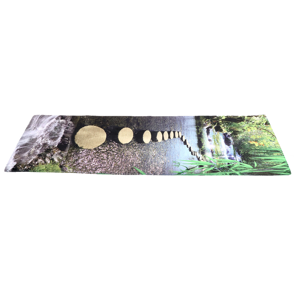 Rutschfeste Fußmatte Für Badezimmer, Haushalt, Naturmuster, Bodenmatte, Teppich, Heimdekoration (60 X 180 Cm)