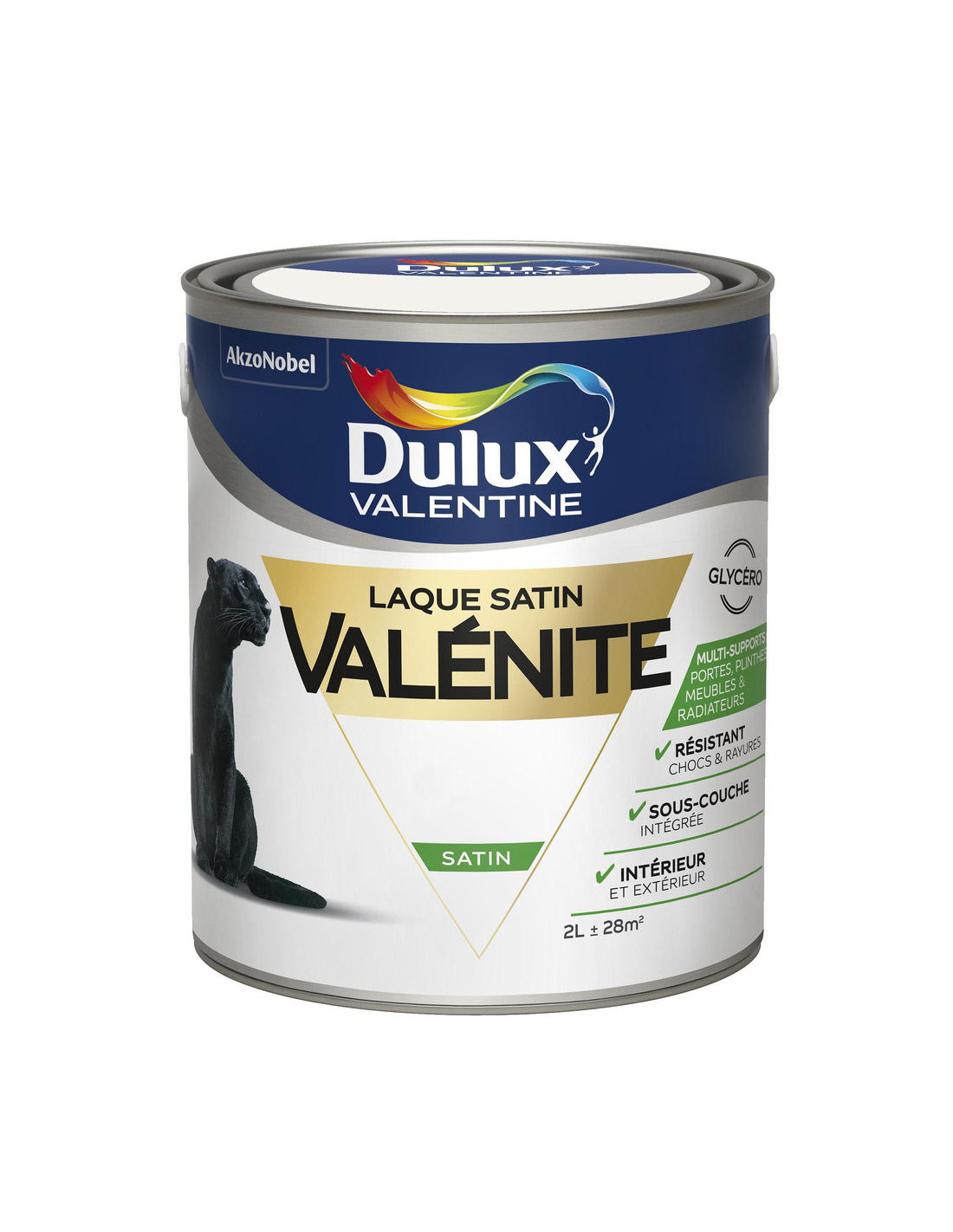 Laque Valénite Satin 2l - Dulux Valentine