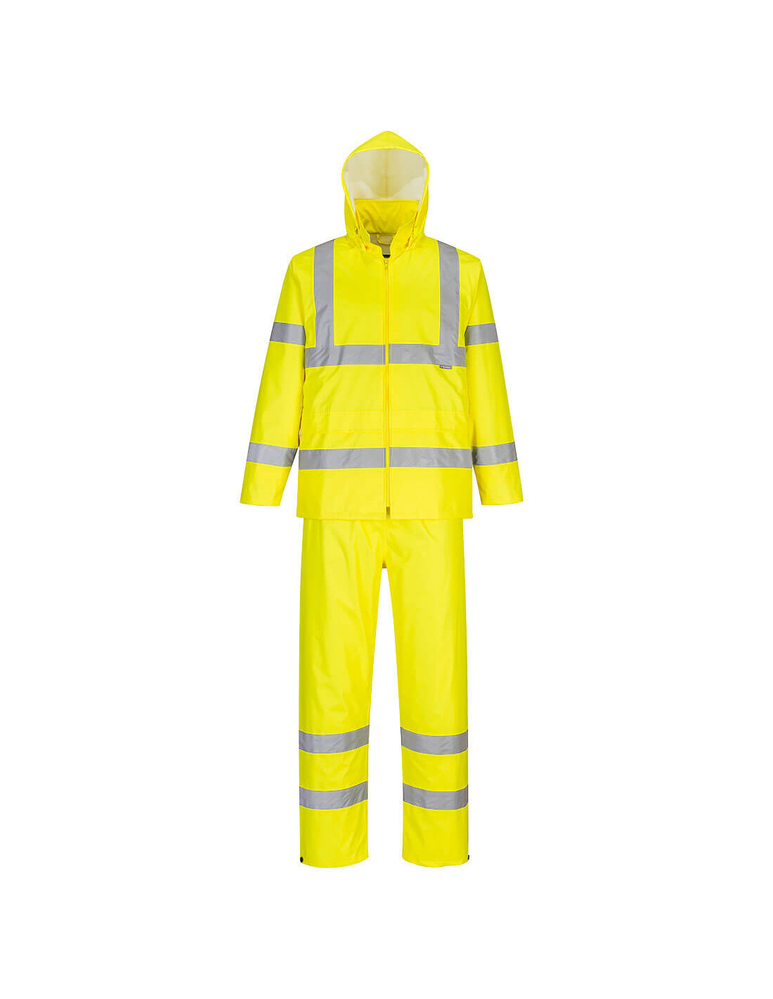 Ensemble De Pluie Enroulable Haute Visibilité Couleur : Jaune Taille L - Portwest