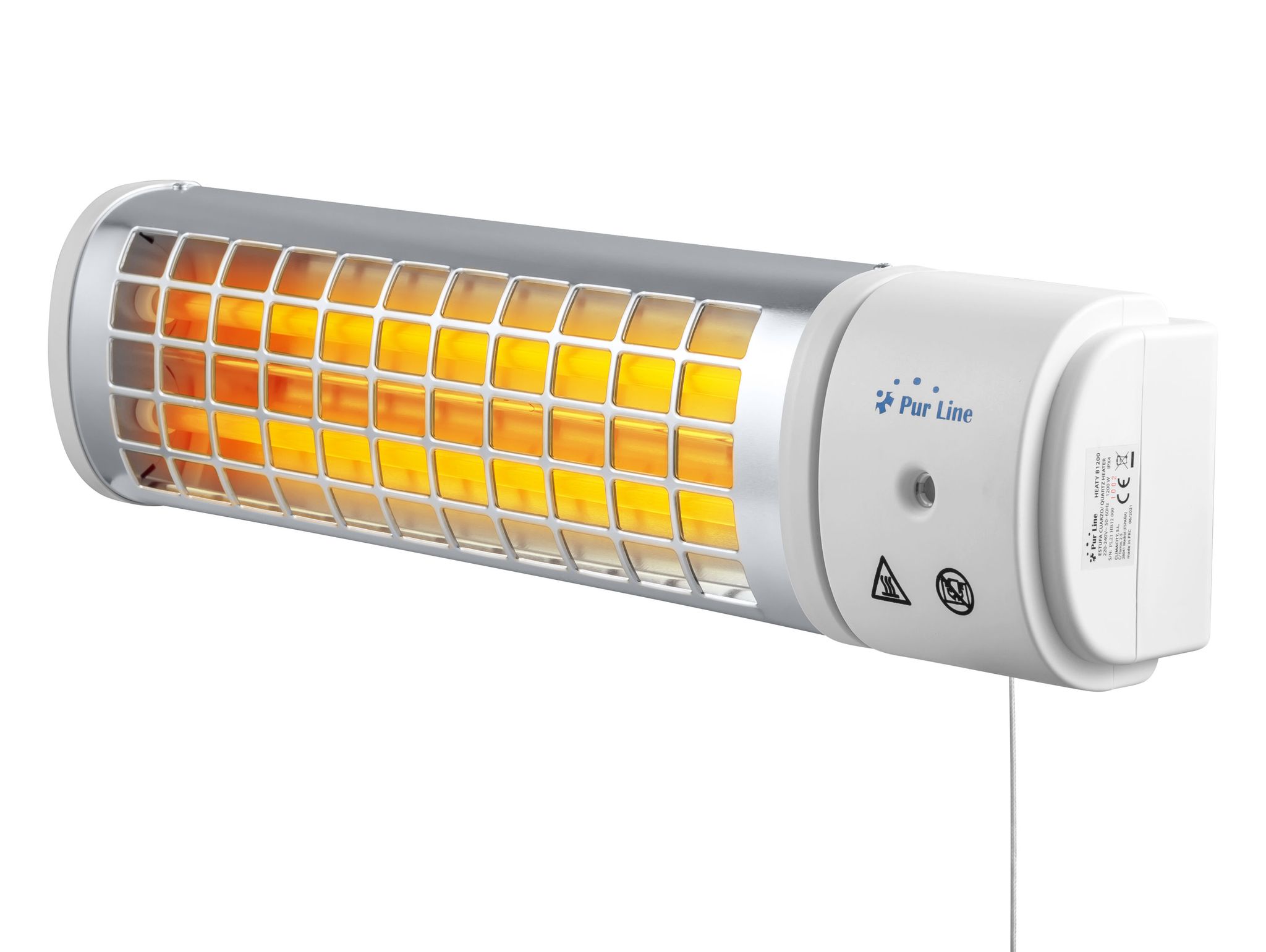 Halogen-heizung 1200w, Für Den Badezimmer