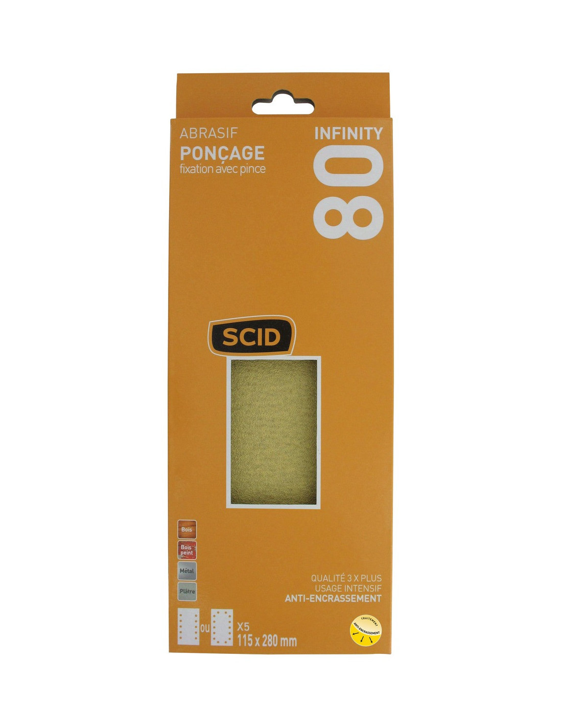 Patin Ponçage Scid G80 Dégrossissage Rapide - Scid