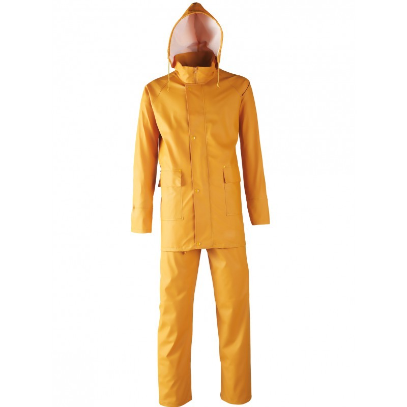 Ensemble Pluie Jaune Xxl Protection Imperméable Robuste - Générique