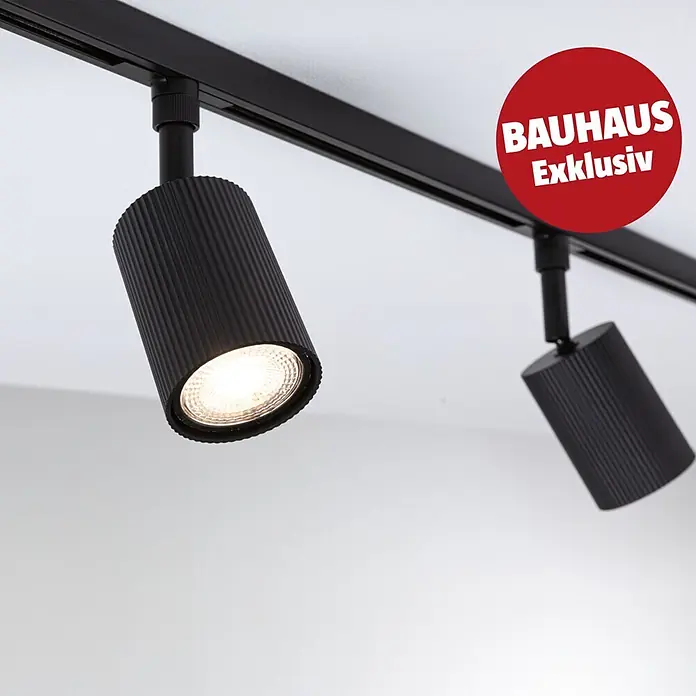 Paulmann URail LED-Spot Rivon (10 W, Schwarz matt, 8 x 8 x 15,4 cm)