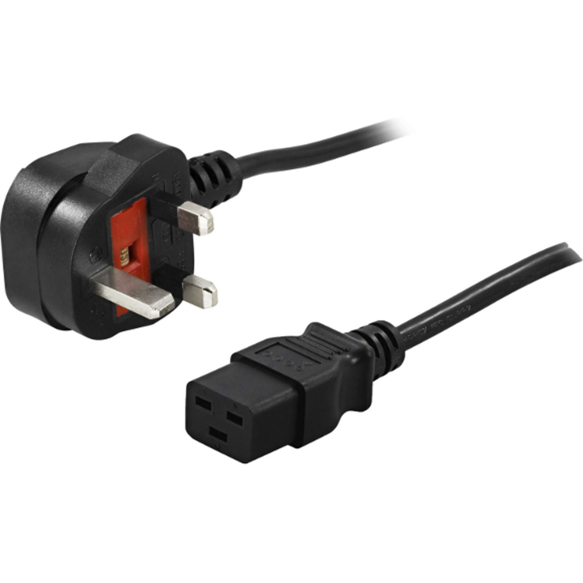 Netzkabel mit UK-Netzstecker C19