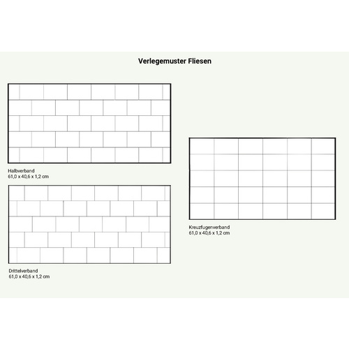 WOHNRAUSCH Wand- und Bodenfliese »Tosca Cream«, LxBxH: 10 x 10 x 1 cm, (0,5 m²), Travertin, beige, matt, getrommelt Bild 4