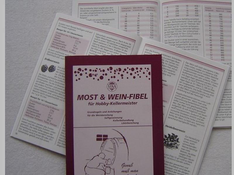 Vina Most- & Weinfibel für Hobby-Kellermeister