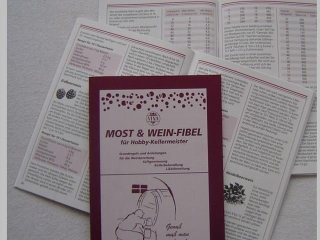Vina Most- & Weinfibel für Hobby-Kellermeister