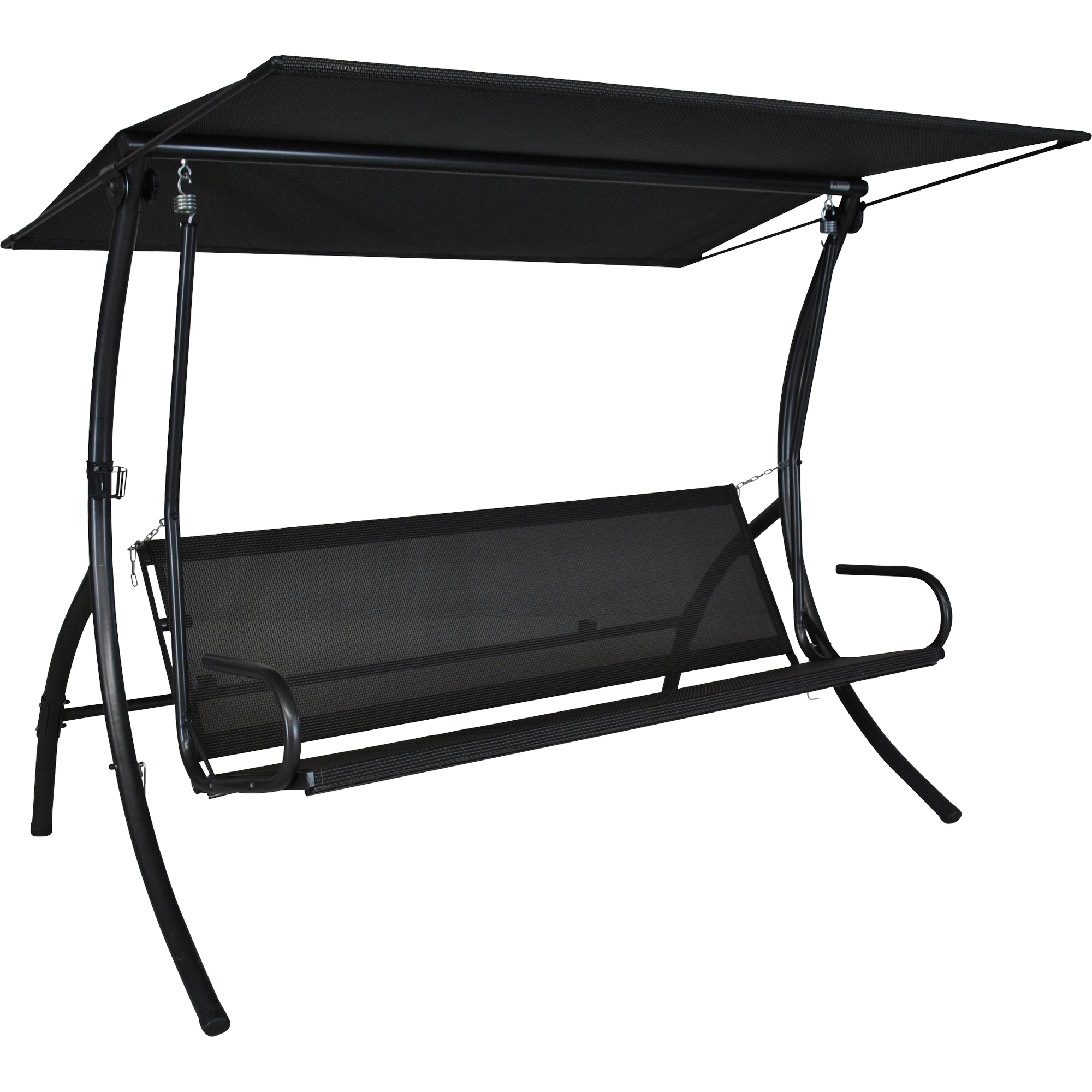 Angerer Freizeitmöbel Hollywoodschaukel 'Elegance Smart' 3-Sitzer taupe 210 x 160 x 145 cm Bild 3