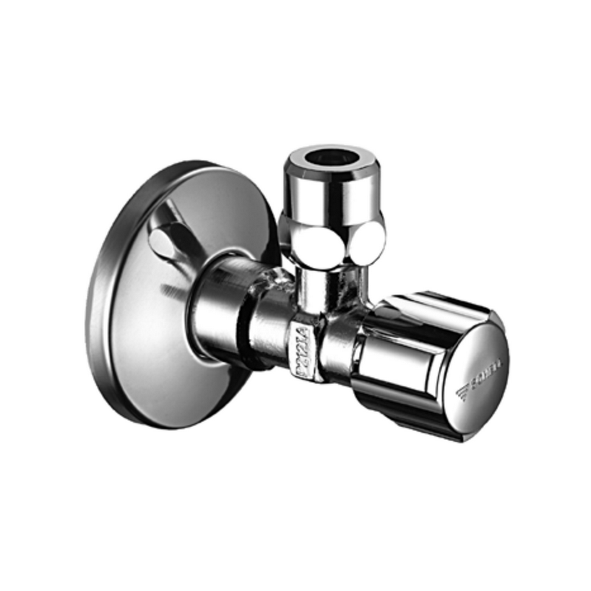 Waschtisch-Installationset mit Röhrensiphon 1 ¼" und 2 x Eckventil 1/2" verchromt Bild 3