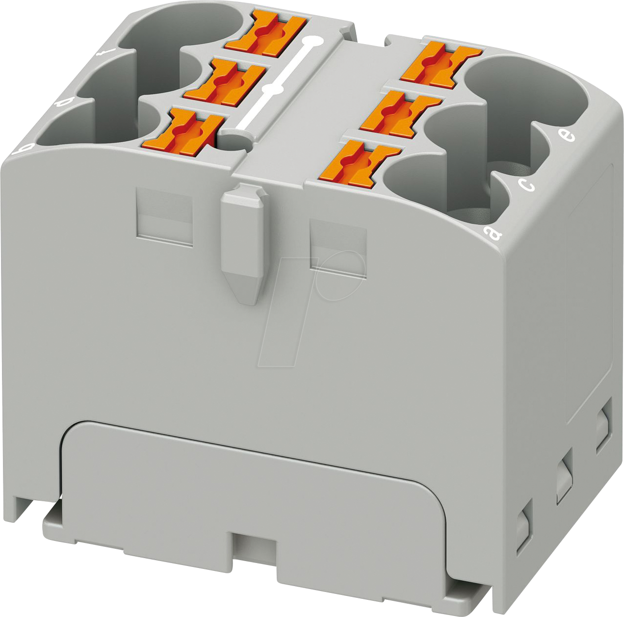 PHOE 3273922 - Verteilerblock PTFIX, 6x4, grau