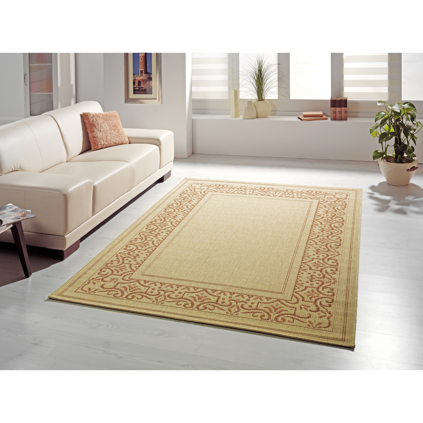 Peyer Syntex 1 Teppich Clara 62441 Bordüre Fb.336212-terra 160/230 cm*