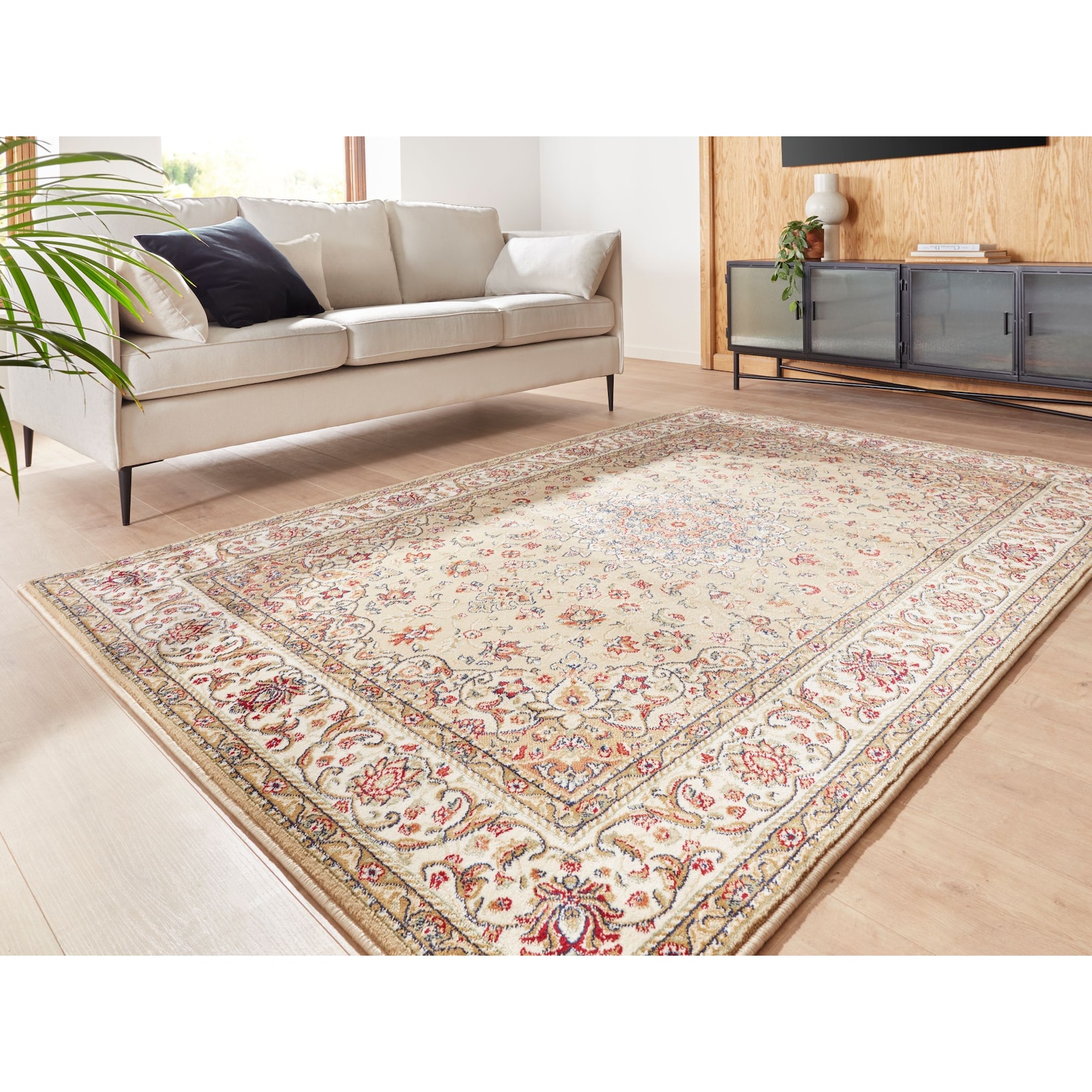 Peyer Syntex 1 Amina Medaillon 27008 Fb.Beige 200/300 cm
